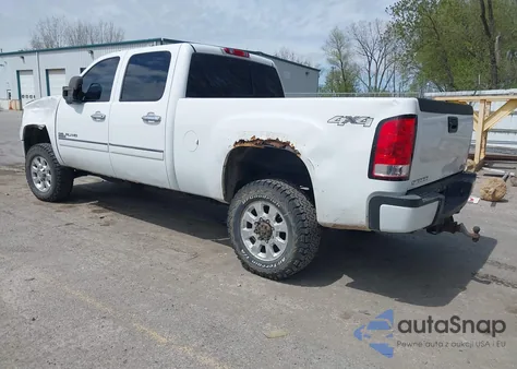 2013 GMC Sierra 2500Hd Denali из США, поврежденный, VIN 1GT125E81DF143598